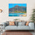 Mediterranean Sea In Buggerru Canvas Wall Art-4 Horizontal-Gallery Wrap-34" x 24"-Tiaracle