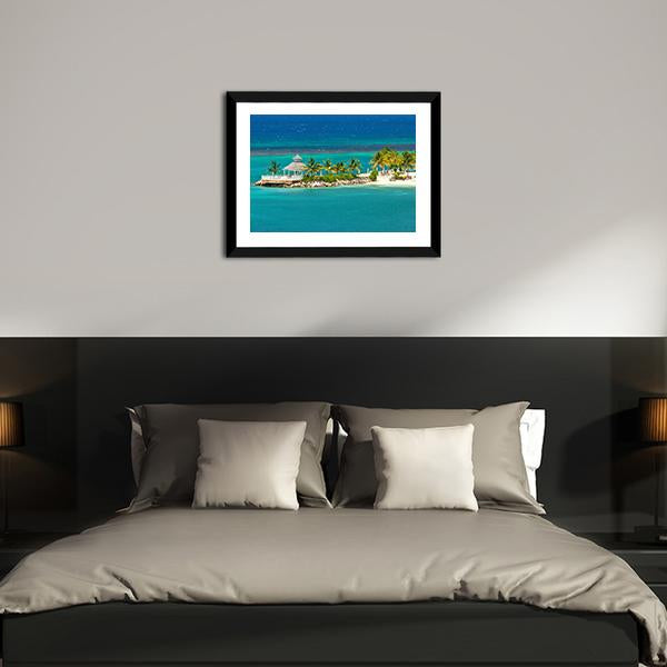 Beach In Ocho Rios Jamaica Panoramic Canvas Wall Art-1 Piece-36" x 12"-Tiaracle