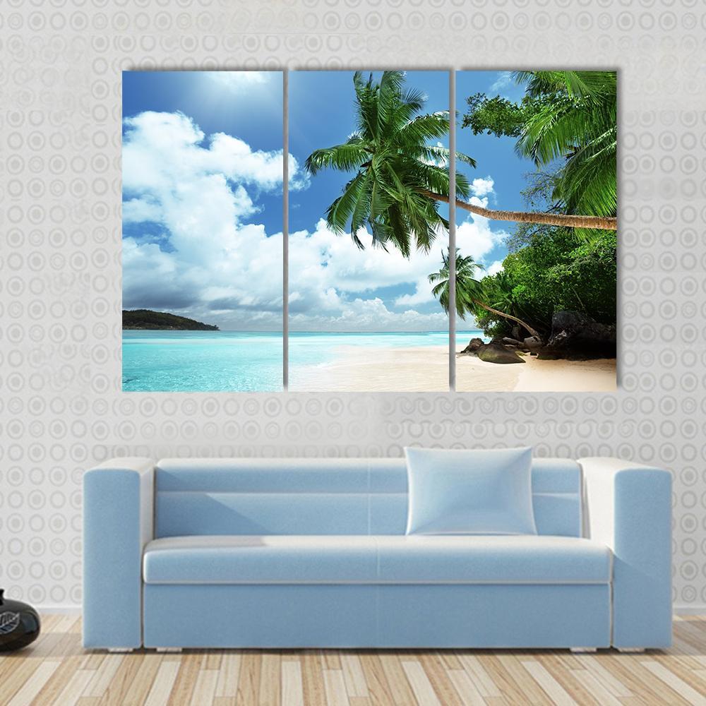 Mahe Island Seychelles Canvas Wall Art-3 Horizontal-Gallery Wrap-37" x 24"-Tiaracle