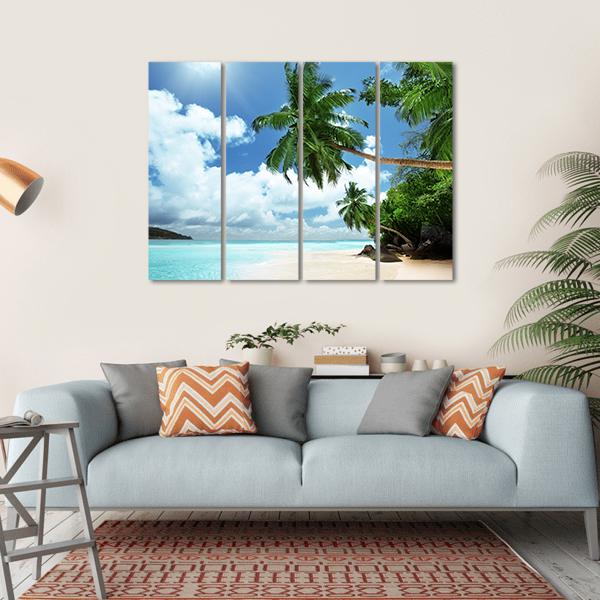 Mahe Island Seychelles Canvas Wall Art-4 Horizontal-Gallery Wrap-34" x 24"-Tiaracle