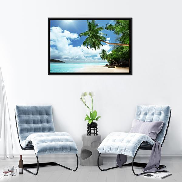 Mahe Island Seychelles Canvas Wall Art-5 Horizontal-Gallery Wrap-22" x 12"-Tiaracle
