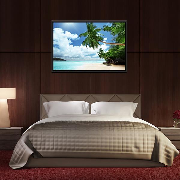 Mahe Island Seychelles Canvas Wall Art-5 Horizontal-Gallery Wrap-22" x 12"-Tiaracle