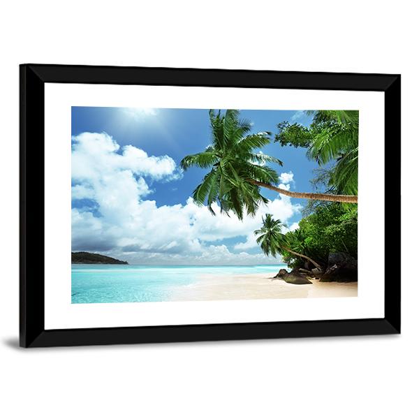 Mahe Island Seychelles Canvas Wall Art-5 Horizontal-Gallery Wrap-22" x 12"-Tiaracle
