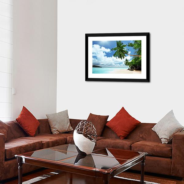 Mahe Island Seychelles Canvas Wall Art-5 Horizontal-Gallery Wrap-22" x 12"-Tiaracle