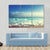 Beach Under Blue Sky Canvas Wall Art-3 Horizontal-Gallery Wrap-37" x 24"-Tiaracle