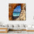 Beach Through Hole In Rock Canvas Wall Art-4 Square-Gallery Wrap-17" x 17"-Tiaracle