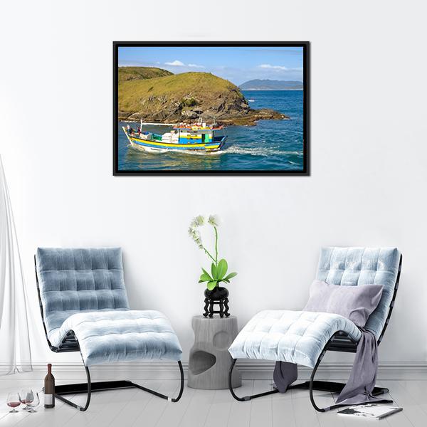 Cabo Frio Brazil Canvas Wall Art-3 Horizontal-Gallery Wrap-25" x 16"-Tiaracle