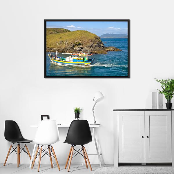 Cabo Frio Brazil Canvas Wall Art-3 Horizontal-Gallery Wrap-25" x 16"-Tiaracle