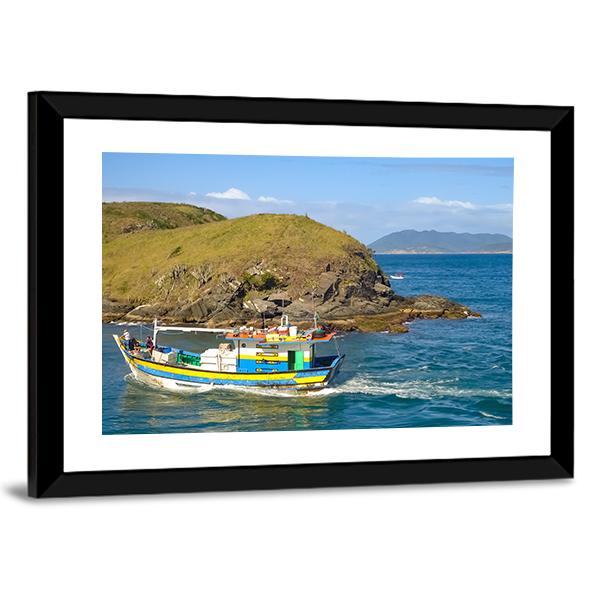 Cabo Frio Brazil Canvas Wall Art-3 Horizontal-Gallery Wrap-25" x 16"-Tiaracle
