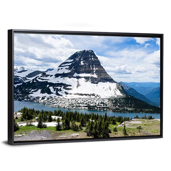 Bearhat Mountain Montana Canvas Wall Art-3 Horizontal-Gallery Wrap-25" x 16"-Tiaracle