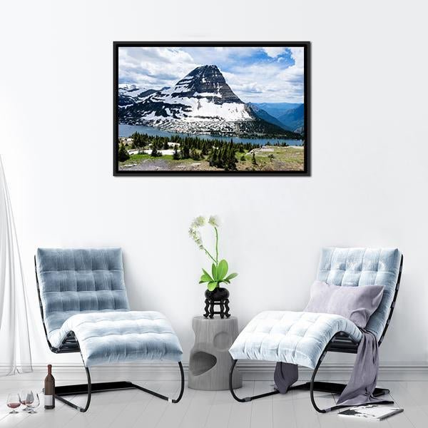 Bearhat Mountain Montana Canvas Wall Art-3 Horizontal-Gallery Wrap-25" x 16"-Tiaracle