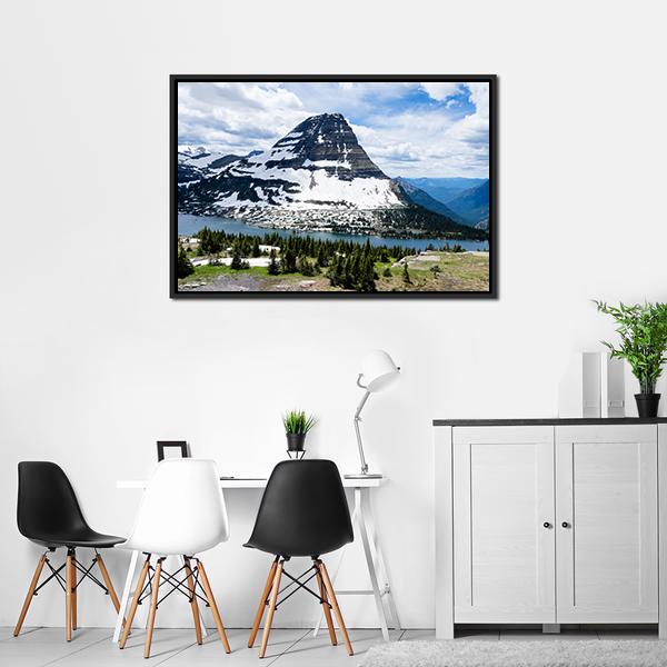 Bearhat Mountain Montana Canvas Wall Art-3 Horizontal-Gallery Wrap-25" x 16"-Tiaracle