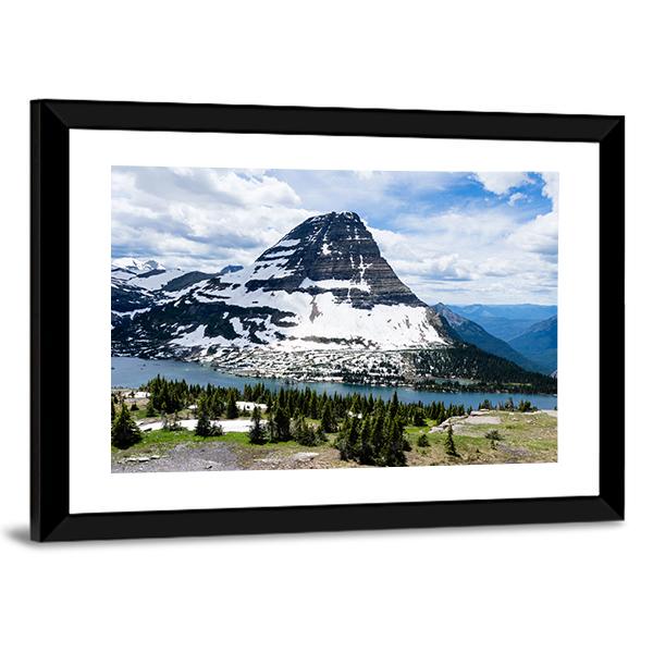 Bearhat Mountain Montana Canvas Wall Art-3 Horizontal-Gallery Wrap-25" x 16"-Tiaracle