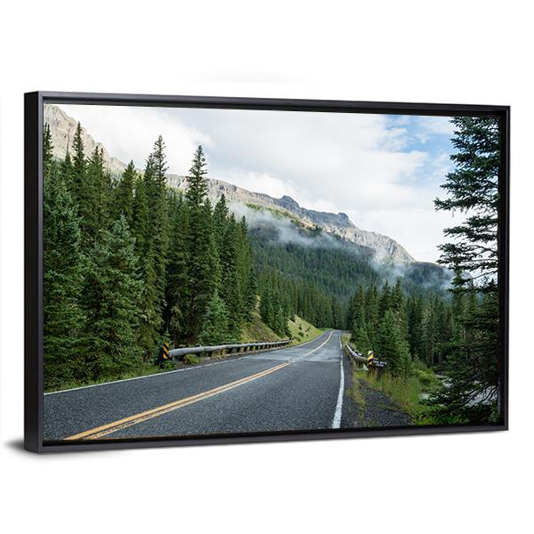 Beartooth Highway Montana Canvas Wall Art-5 Horizontal-Gallery Wrap-22" x 12"-Tiaracle