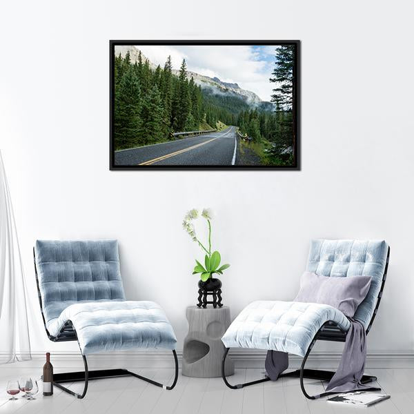 Beartooth Highway Montana Canvas Wall Art-5 Horizontal-Gallery Wrap-22" x 12"-Tiaracle