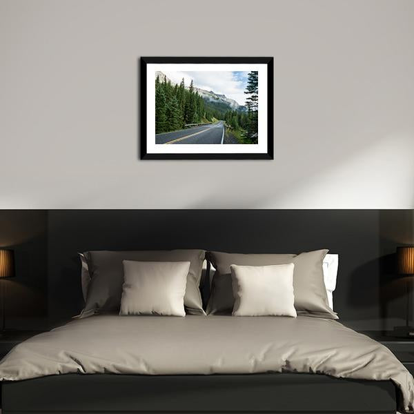 Beartooth Highway Montana Canvas Wall Art-5 Horizontal-Gallery Wrap-22" x 12"-Tiaracle