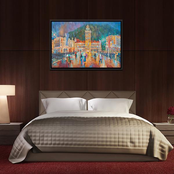 Beautiful Artwork Panoramic Canvas Wall Art-1 Piece-36" x 12"-Tiaracle