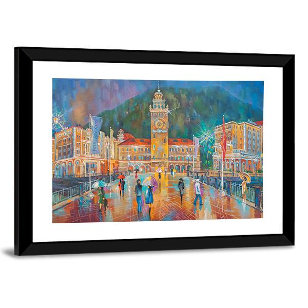 Beautiful Artwork Panoramic Canvas Wall Art-Tiaracle