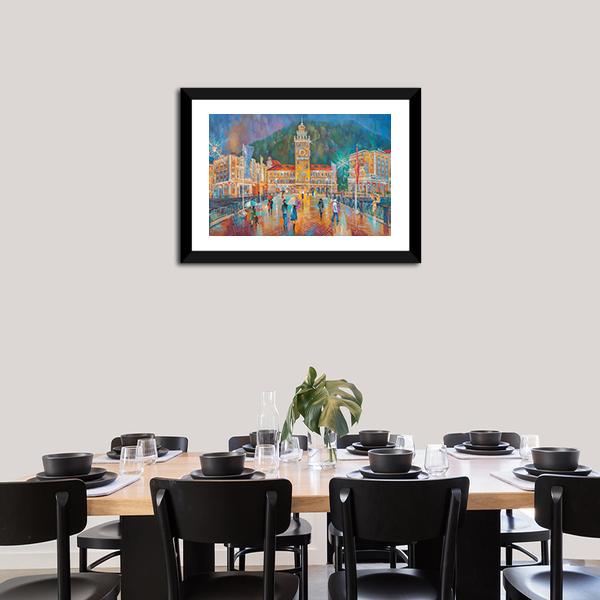Beautiful Artwork Panoramic Canvas Wall Art-1 Piece-36" x 12"-Tiaracle