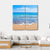 Beautiful Beach And Sea Canvas Wall Art-4 Square-Gallery Wrap-17" x 17"-Tiaracle