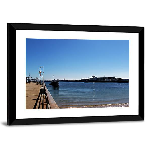 Beautiful Beach View Panoramic Canvas Wall Art-1 Piece-36" x 12"-Tiaracle