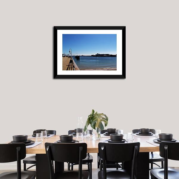 Beautiful Beach View Panoramic Canvas Wall Art-1 Piece-36" x 12"-Tiaracle