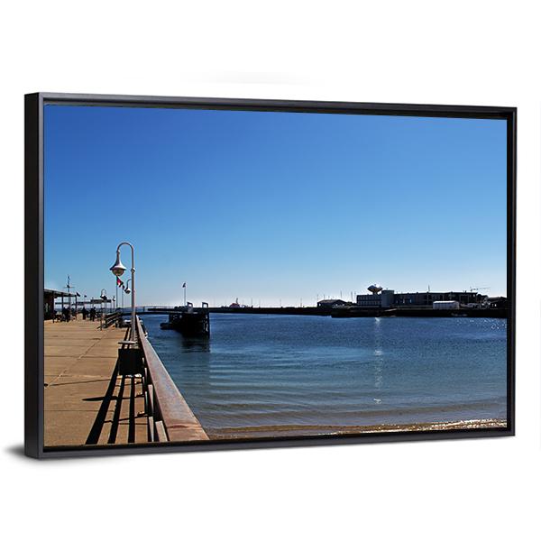 Beautiful Beach View Panoramic Canvas Wall Art-1 Piece-36" x 12"-Tiaracle