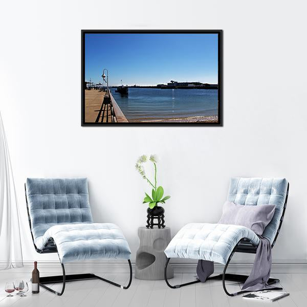 Beautiful Beach View Panoramic Canvas Wall Art-1 Piece-36" x 12"-Tiaracle