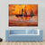 Boats & Sea Illustration Canvas Wall Art-4 Horizontal-Gallery Wrap-34" x 24"-Tiaracle
