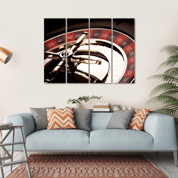 Casino Game Canvas Wall Art-4 Horizontal-Gallery Wrap-34" x 24"-Tiaracle