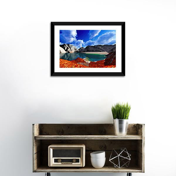 Beautiful Landscape Canvas Wall Art-1 Piece-Framed Print-20" x 16"-Tiaracle