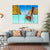 Beautiful Maya Bay Canvas Wall Art-1 Piece-Gallery Wrap-36" x 24"-Tiaracle