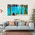 Beautiful Moraine Lake Canvas Wall Art-5 Horizontal-Gallery Wrap-22" x 12"-Tiaracle