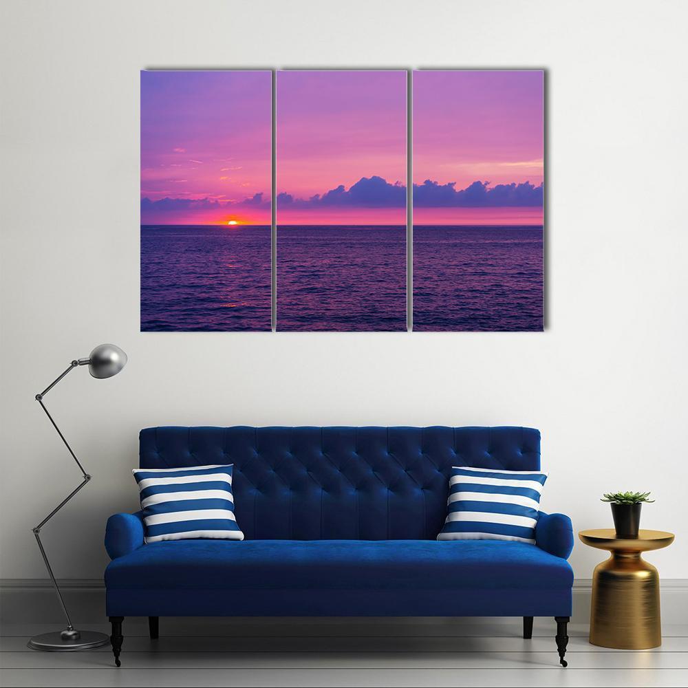 Beautiful Scene In Hawaii Canvas Wall Art-3 Horizontal-Gallery Wrap-37" x 24"-Tiaracle