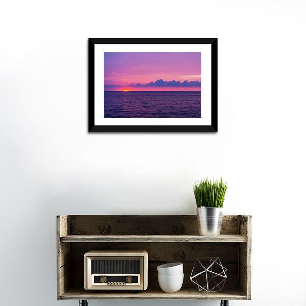 Beautiful Scene In Hawaii Canvas Wall Art-1 Piece-Framed Print-20" x 16"-Tiaracle
