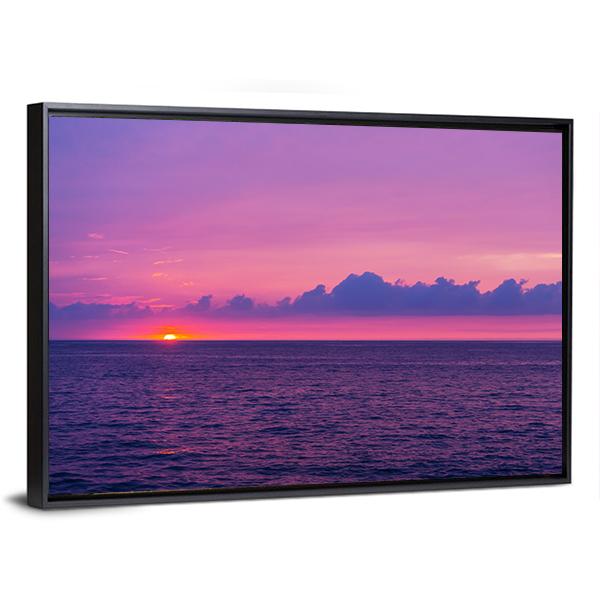 Beautiful Scene In Hawaii Canvas Wall Art-3 Horizontal-Gallery Wrap-25" x 16"-Tiaracle