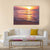 Beautiful Sea Sunset Canvas Wall Art-4 Horizontal-Gallery Wrap-34" x 24"-Tiaracle