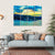 Beautiful Strait Of Georgia Landscape Canvas Wall Art-4 Horizontal-Gallery Wrap-34" x 24"-Tiaracle