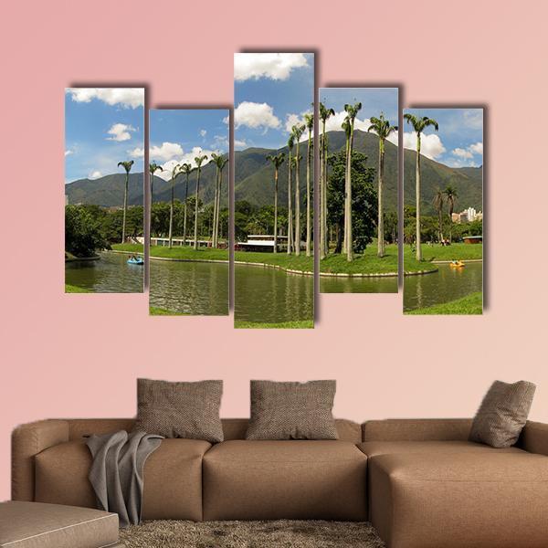 East Park Venezuela Canvas Wall Art-5 Pop-Gallery Wrap-47" x 32"-Tiaracle