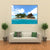 Beautiful View Of Island Canvas Wall Art-4 Horizontal-Gallery Wrap-34" x 24"-Tiaracle