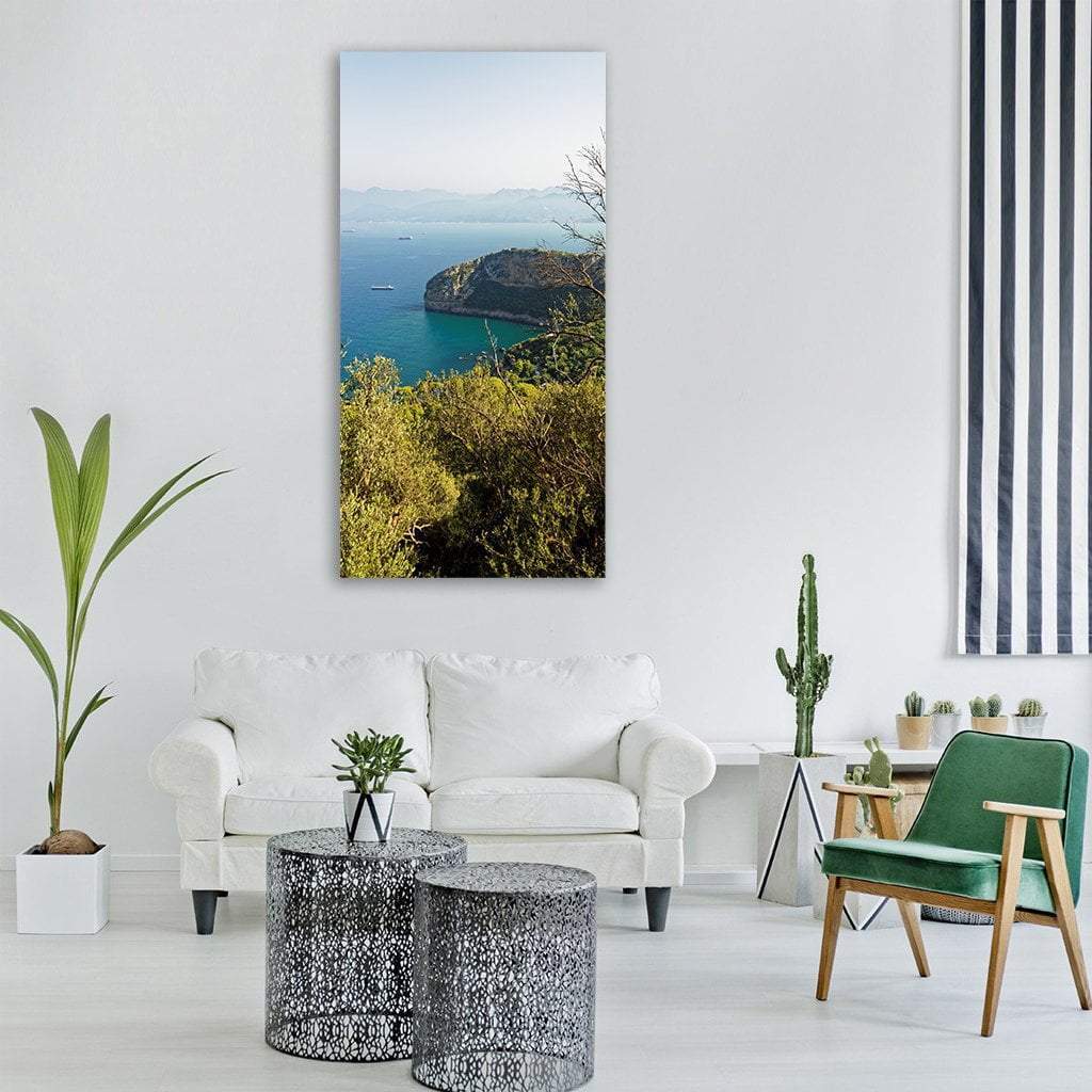 Bejaia Port Algeria Vertical Canvas Wall Art-1 Vertical-Gallery Wrap-12" x 24"-Tiaracle