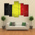Belgium Flag On Brick Wall Canvas Wall Art-4 Pop-Gallery Wrap-50" x 32"-Tiaracle