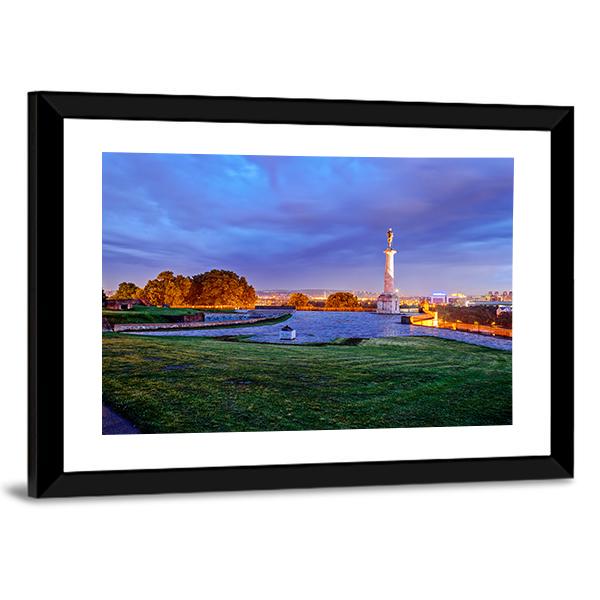 Belgrade Fortress Canvas Wall Art-3 Horizontal-Gallery Wrap-25" x 16"-Tiaracle