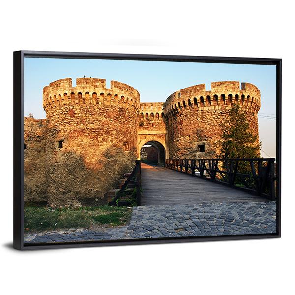 Belgrade Fortress Gate Canvas Wall Art-5 Horizontal-Gallery Wrap-22" x 12"-Tiaracle