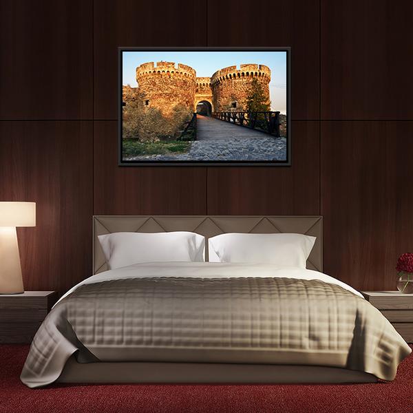 Belgrade Fortress Gate Canvas Wall Art-5 Horizontal-Gallery Wrap-22" x 12"-Tiaracle