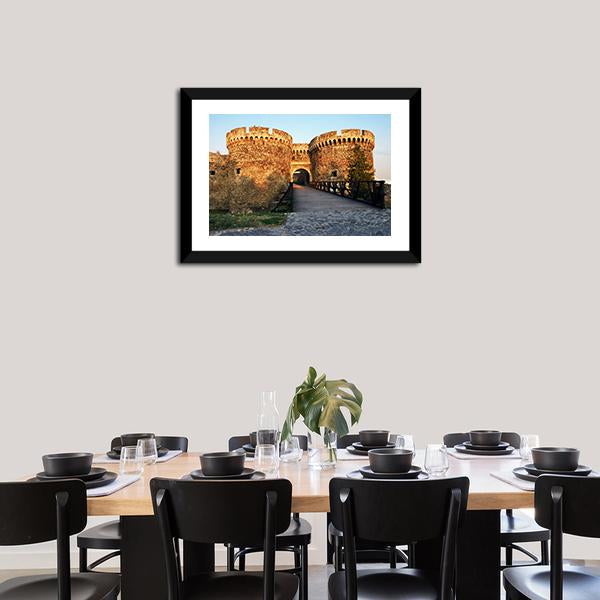 Belgrade Fortress Gate Canvas Wall Art-5 Horizontal-Gallery Wrap-22" x 12"-Tiaracle