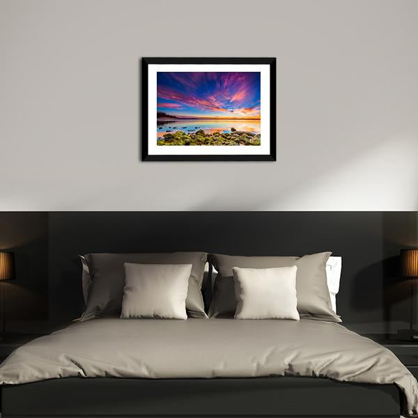 Benbrook Lake Canvas Wall Art-5 Horizontal-Gallery Wrap-22" x 12"-Tiaracle