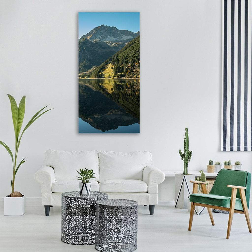 Vilsalpsee Alpine Germany Vertical Canvas Wall Art-1 Vertical-Gallery Wrap-12" x 24"-Tiaracle