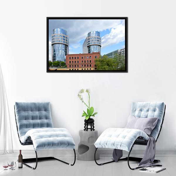Berlin Moabit Canvas Wall Art-3 Horizontal-Gallery Wrap-25" x 16"-Tiaracle