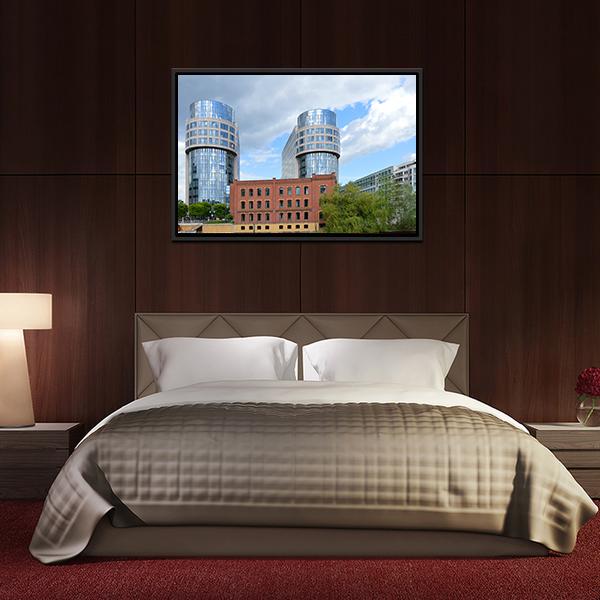 Berlin Moabit Canvas Wall Art-3 Horizontal-Gallery Wrap-25" x 16"-Tiaracle